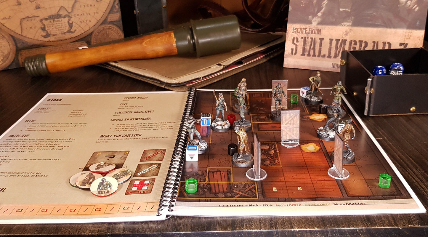 Escape from Stalingrad Z - DELUXE Set Escape from Stalingrad Z Raybox Games 