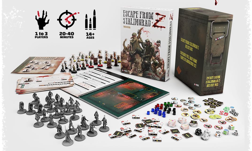 Escape from Stalingrad Z - DELUXE Set Escape from Stalingrad Z Raybox Games 