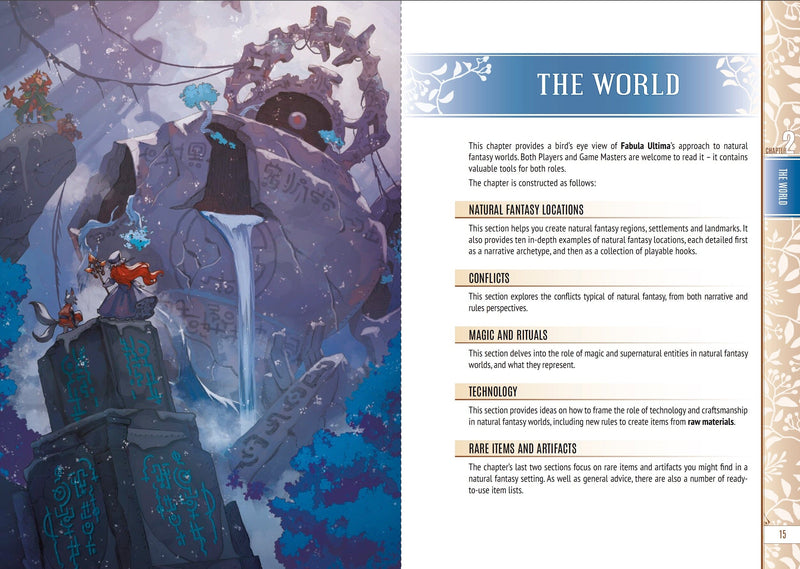 Fabula Ultima Atlas: Natural Fantasy Fabula Ultima NEED GAMES! 