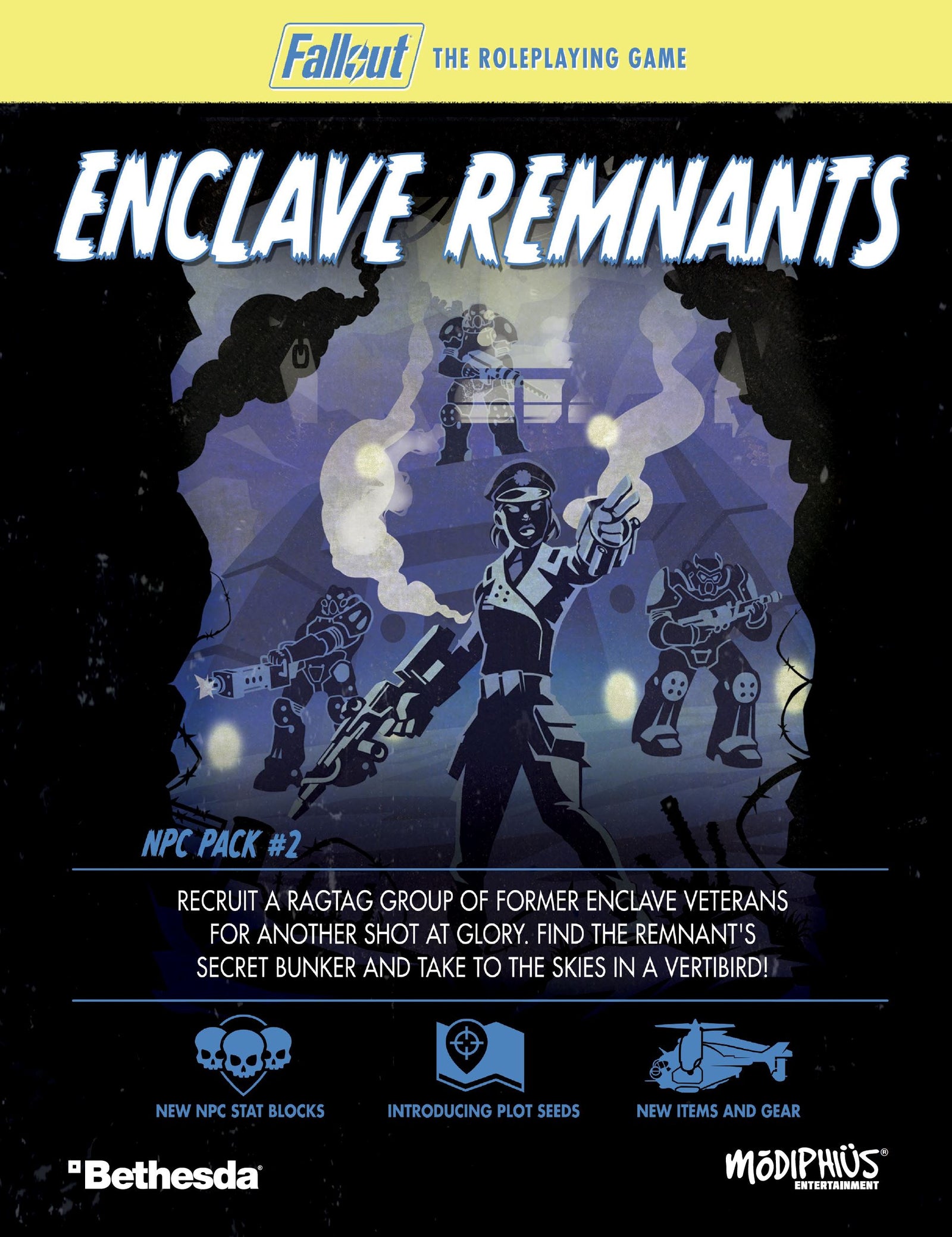 Fallout 2d20: NPC Pack 2 - Enclave Remnants (PDF)
