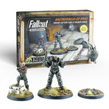Fallout Brotherhood of Steel: Knight-Captain Cade and Paladin Danse Fallout: Wasteland Warfare Modiphius Entertainment 