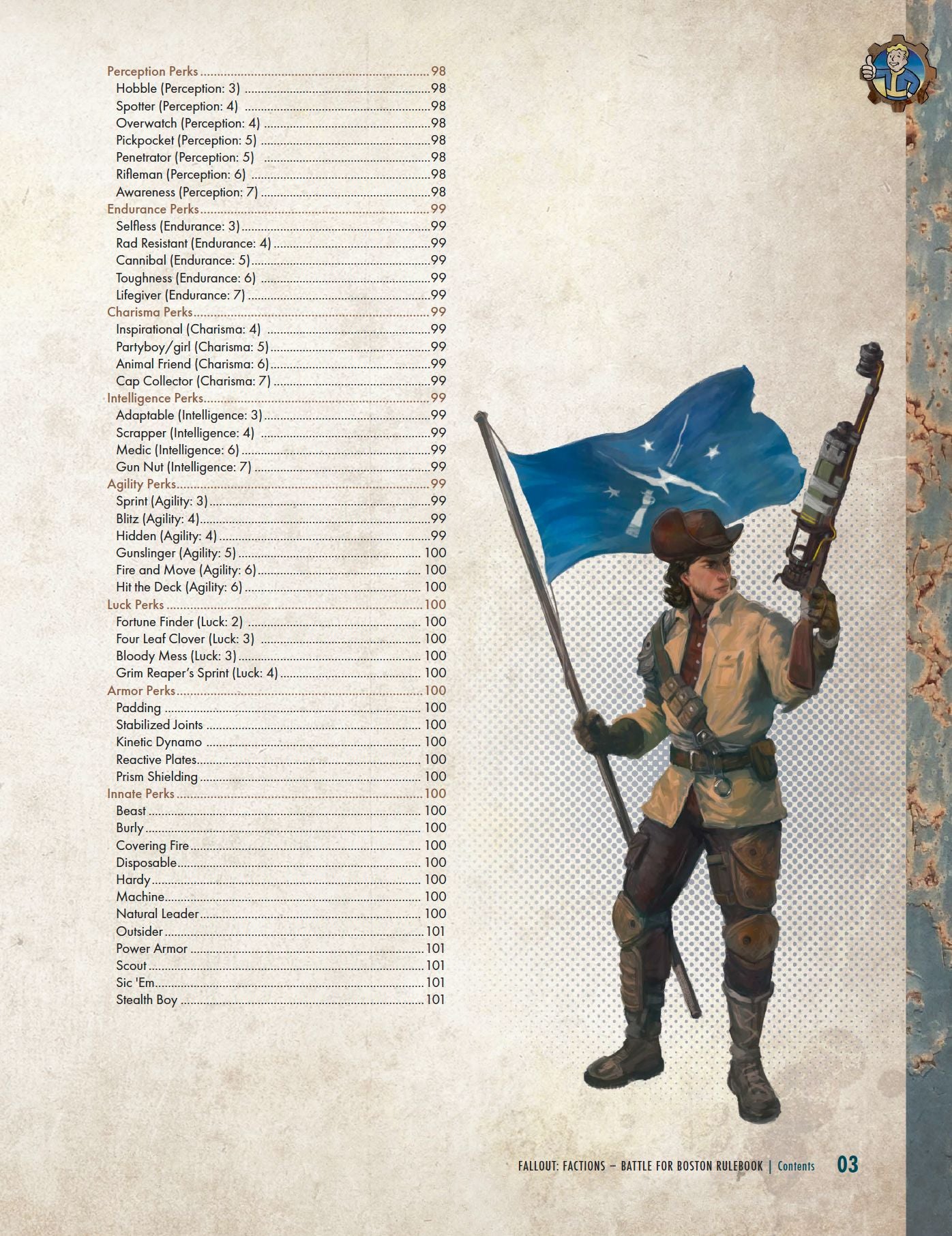Fallout: Factions - Battle for Boston Rulebook (PDF) Fallout: Factions Modiphius Entertainment 