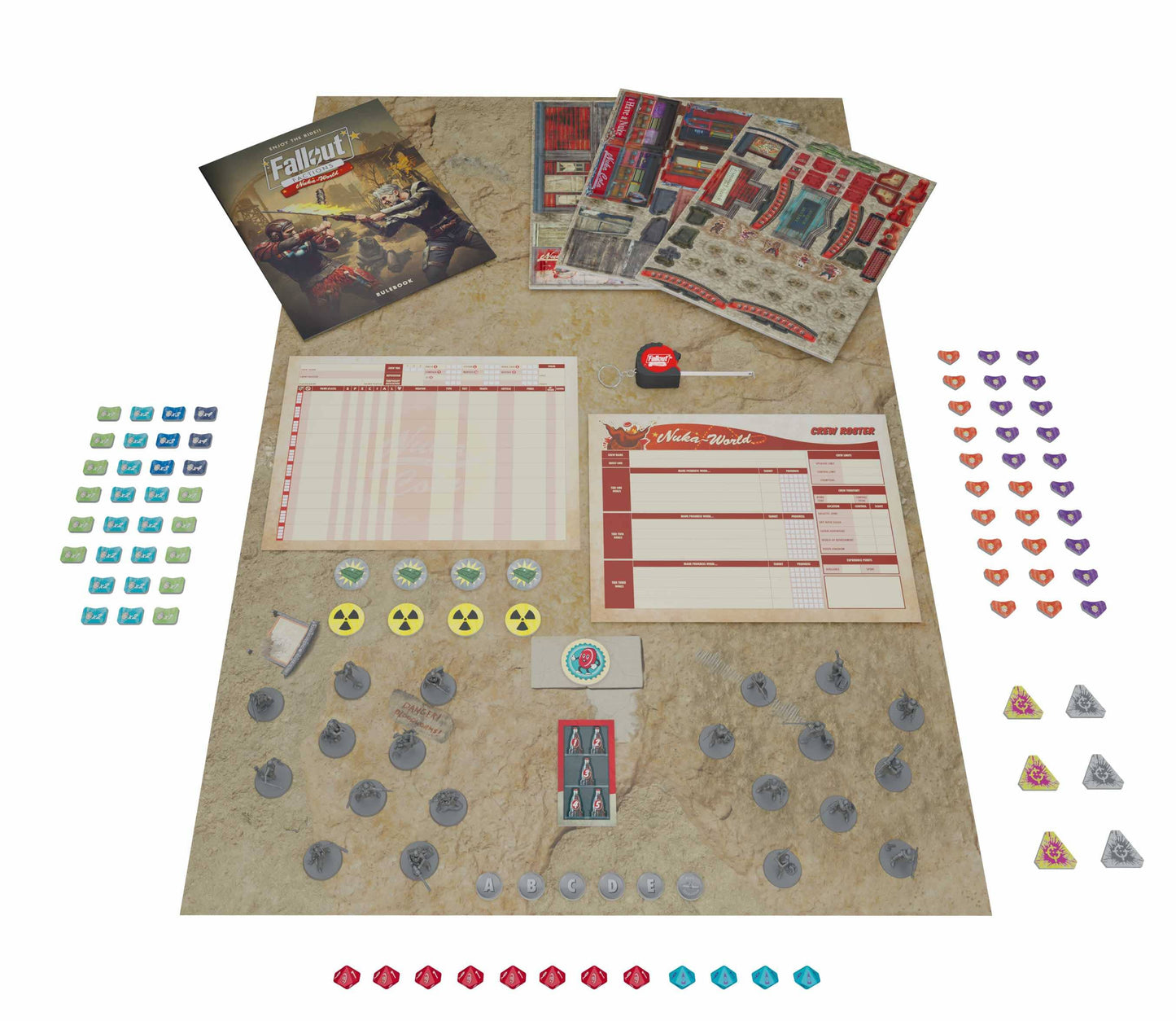 Fallout: Factions - 'Battle For Nuka-World' Starter Set Fallout: Factions Modiphius Entertainment 