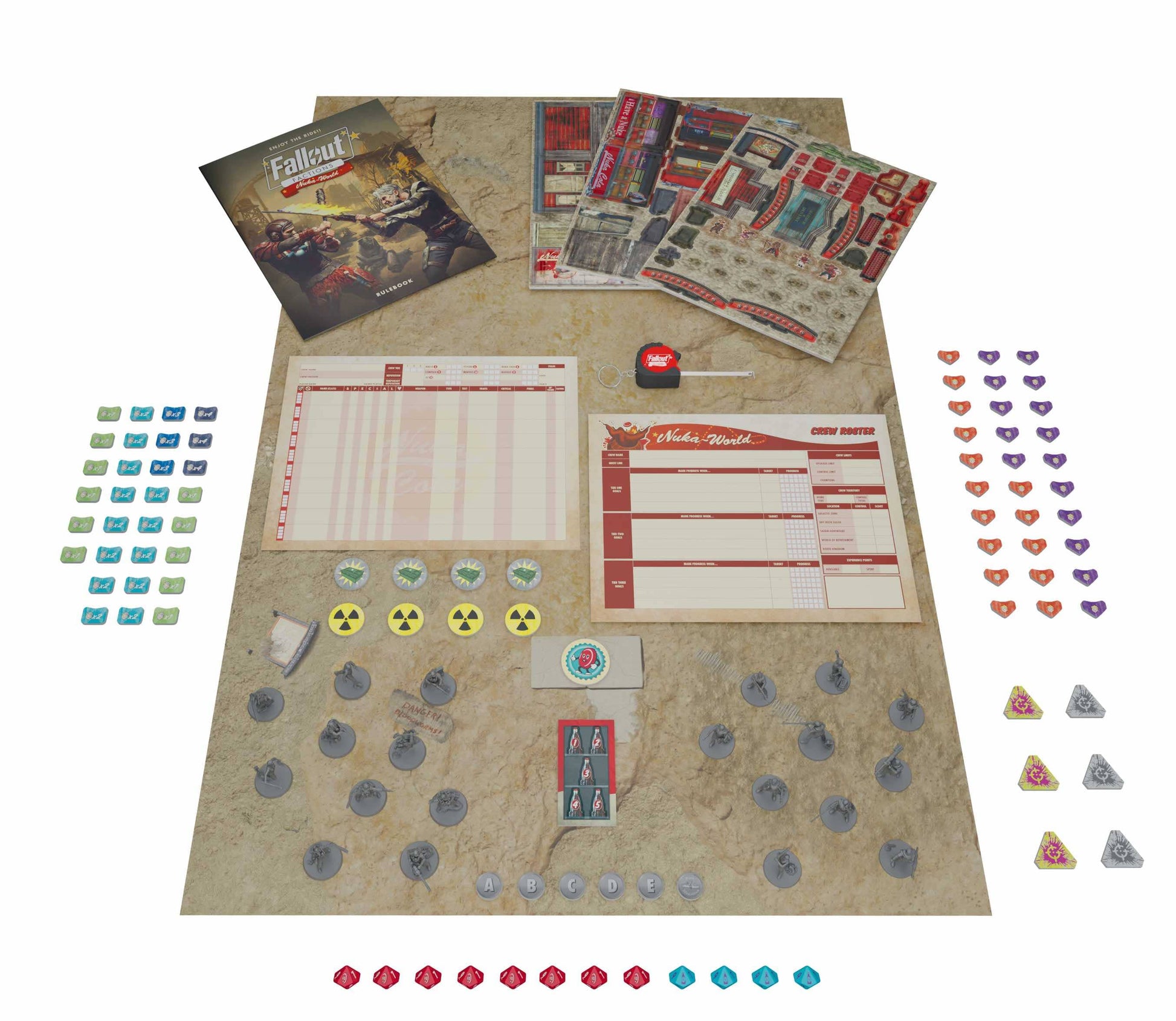 Fallout: Factions - 'Battle For Nuka-World' Starter Set Fallout: Factions Modiphius Entertainment 