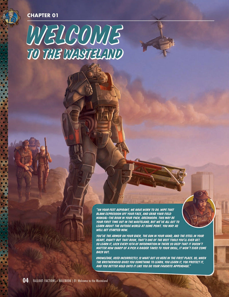 Fallout: Factions - Core Rulebook Fallout: Factions Modiphius Entertainment 