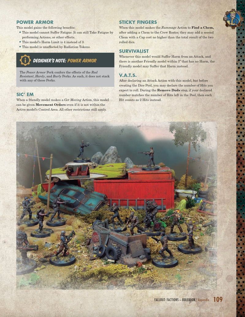 Fallout: Factions - Core Rulebook Fallout: Factions Modiphius Entertainment 