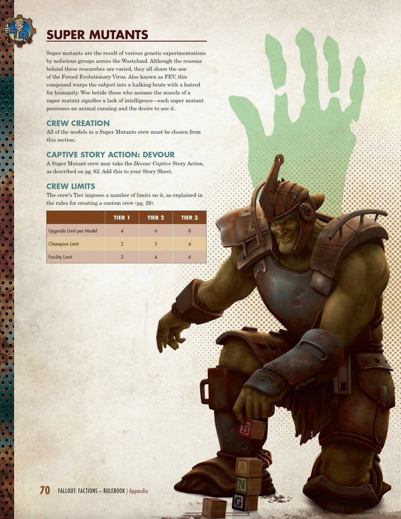 Fallout: Factions - Core Rulebook - PDF Fallout: Factions Modiphius Entertainment 