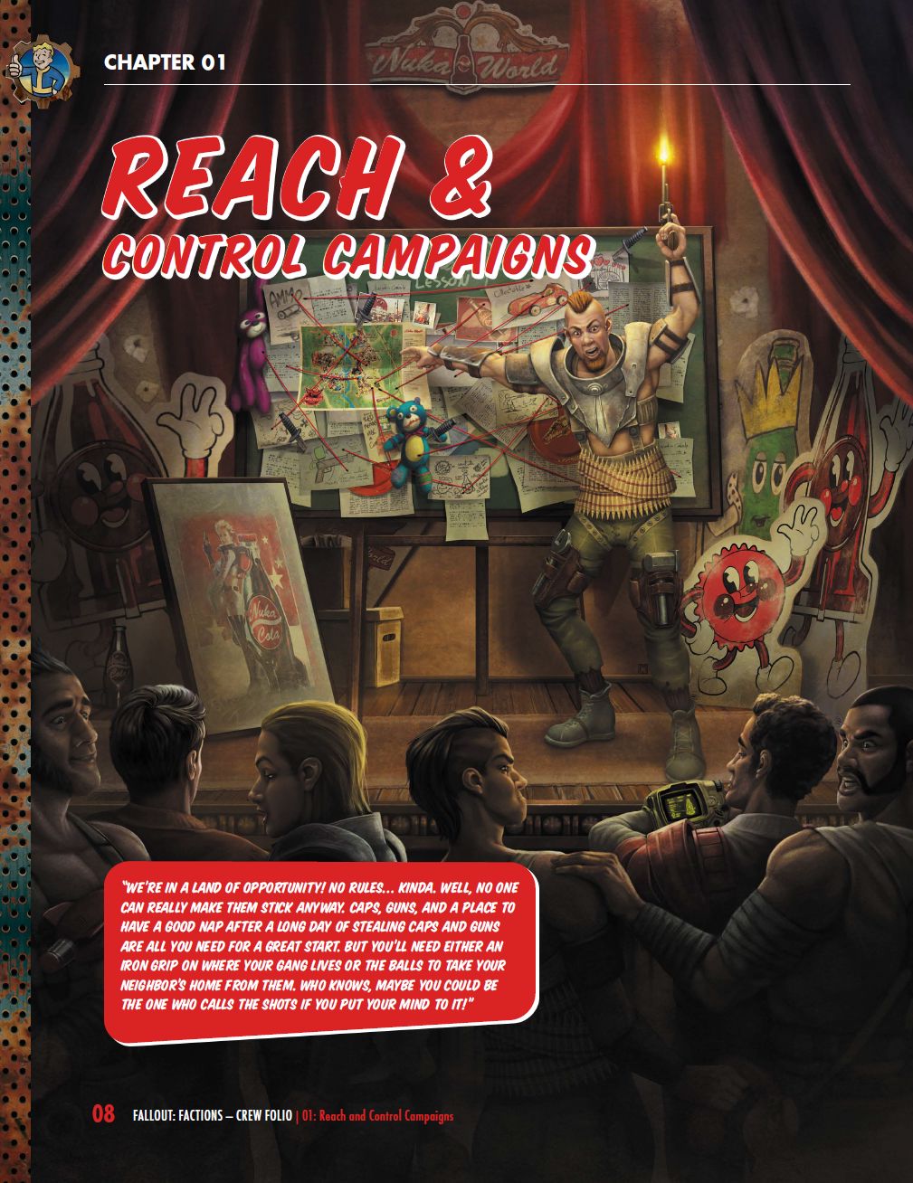 Fallout: Factions - Crew Folio Fallout: Factions Modiphius Entertainment 