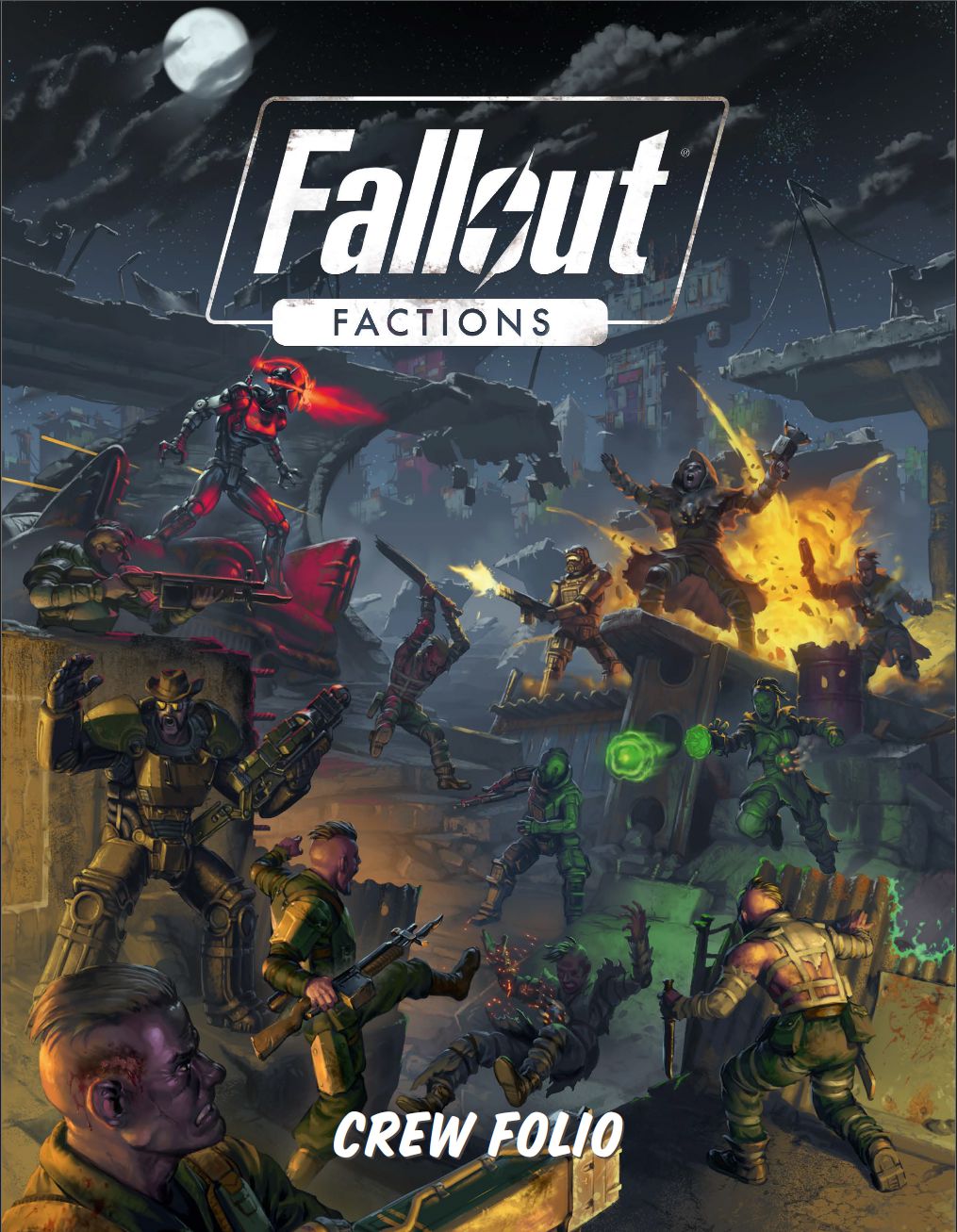 Fallout: Factions - Crew Folio PDF Fallout: Factions Modiphius Entertainment 