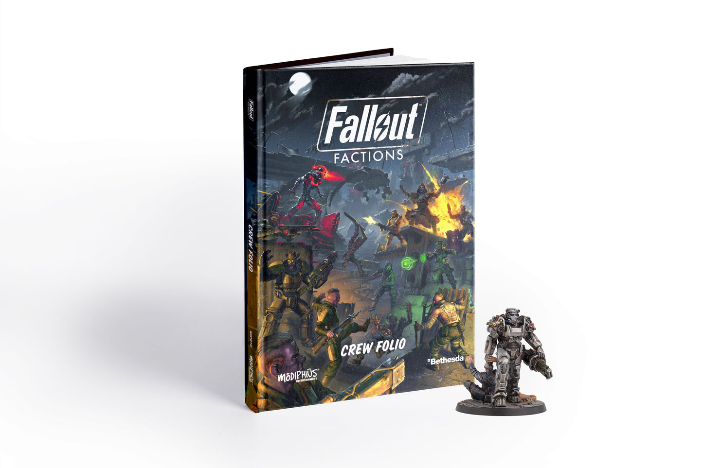 Fallout: Factions - Crew Folio & Rogue Knight Fallout: Factions Modiphius Entertainment 