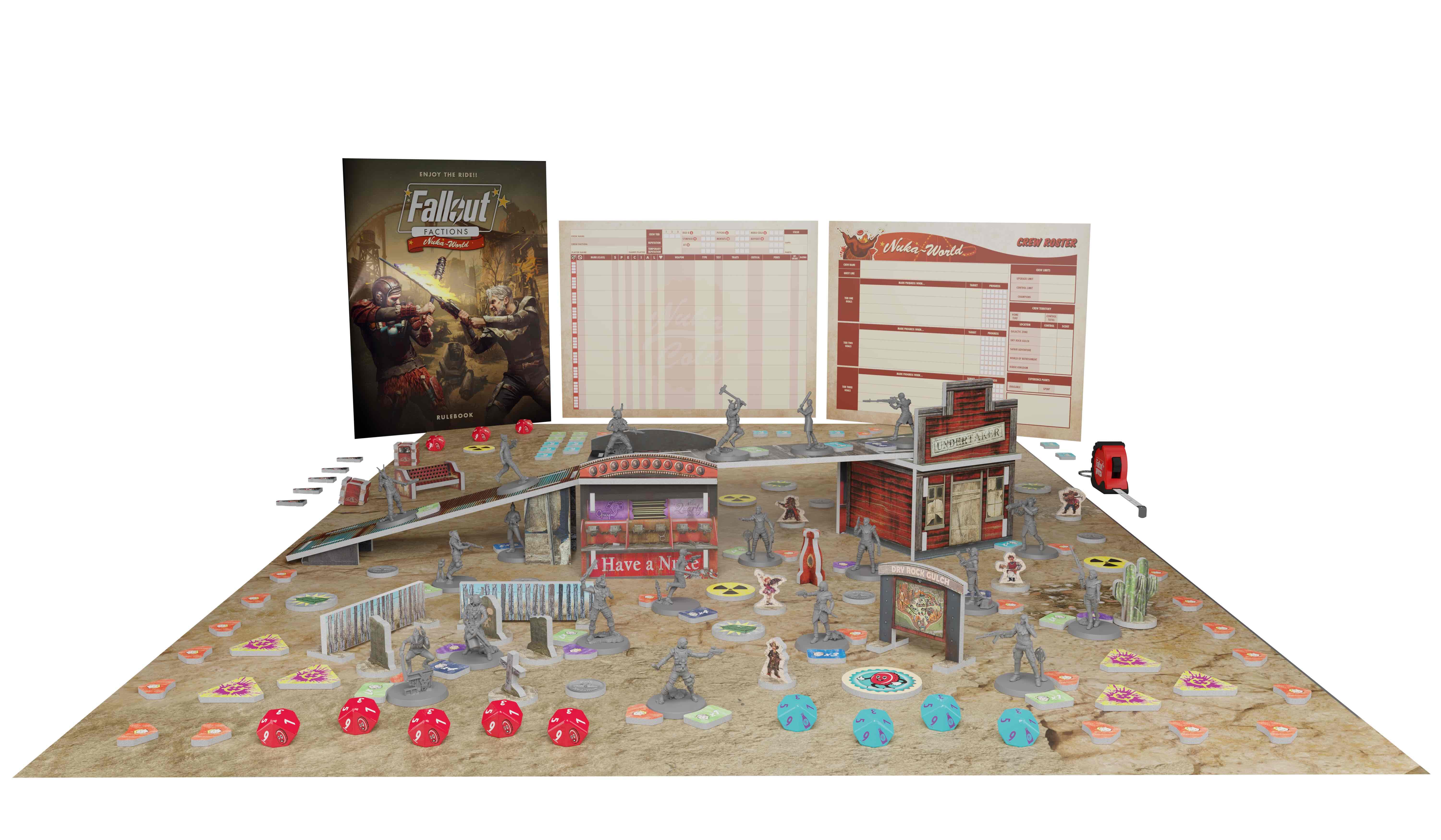 荒地　fallout 4枚セット Fallout: Factions - Crew Warfare Bundle – Modiphius Entertainment
