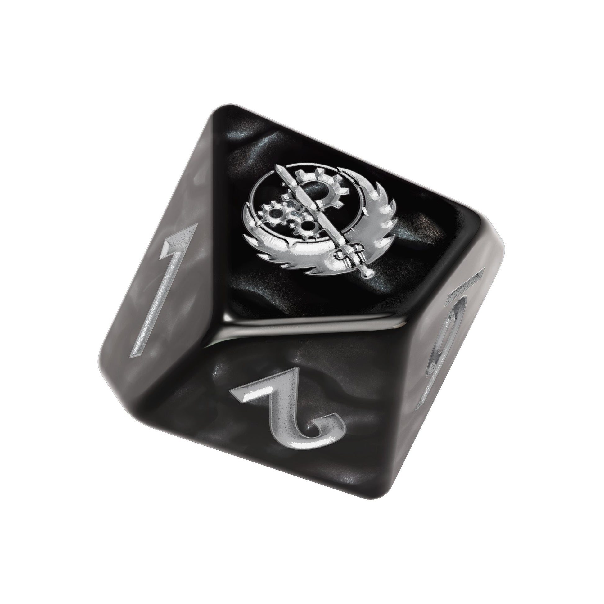 Fallout: Factions - Dice Set: Brotherhood of Steel Fallout: Miniatures Modiphius Entertainment 