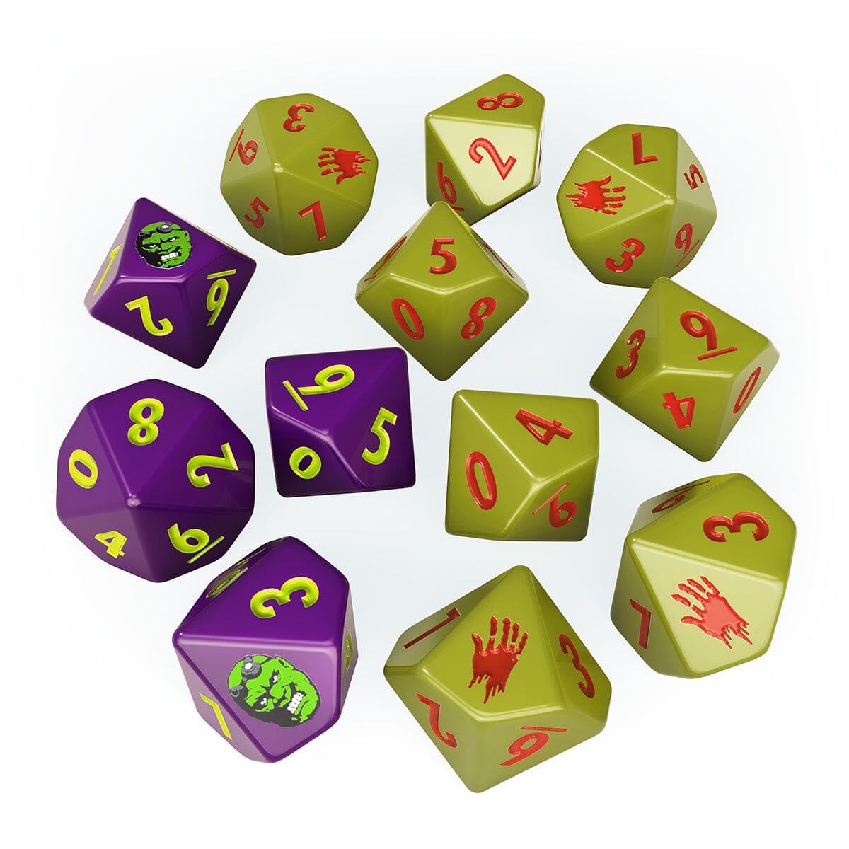 Fallout: Factions - Dice Set: Super Mutants Fallout: Factions Modiphius Entertainment 