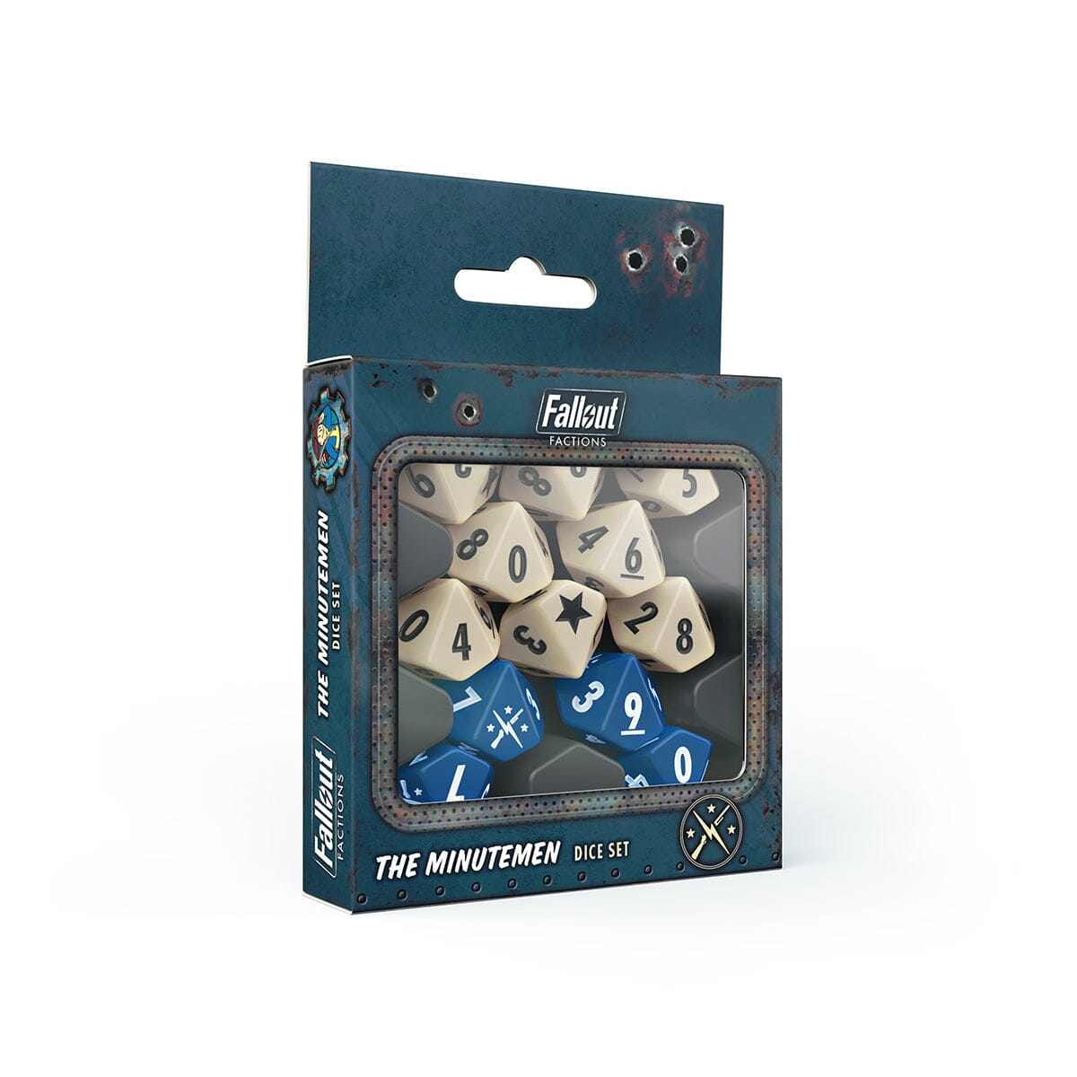 Fallout: Factions - Dice Set: The Minutemen Fallout: Factions Modiphius Entertainment 