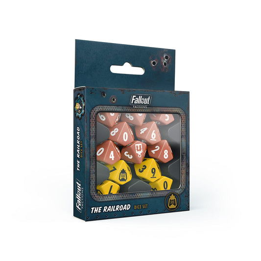 Fallout: Factions - Dice Set: The Railroad Fallout: Factions Modiphius Entertainment 