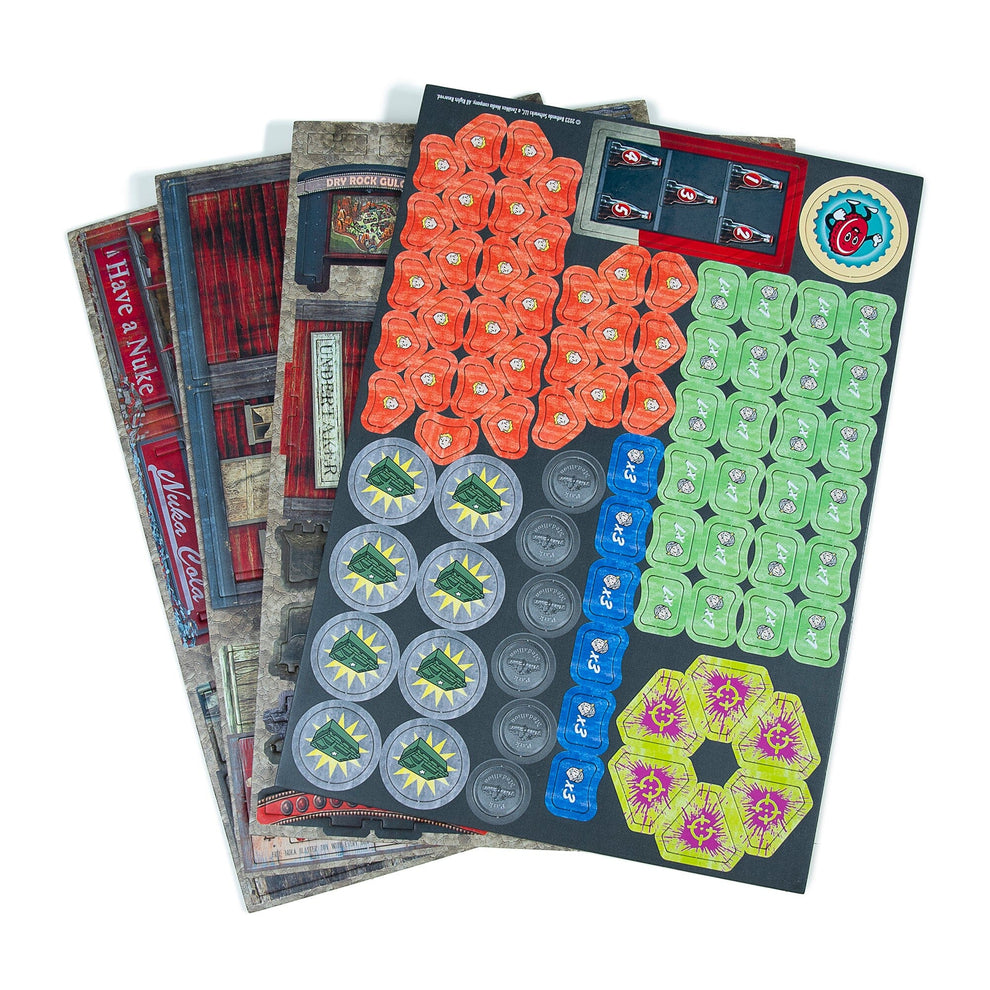 Fallout: Factions - Tokens and Terrain Pack 1 – Modiphius Entertainment
