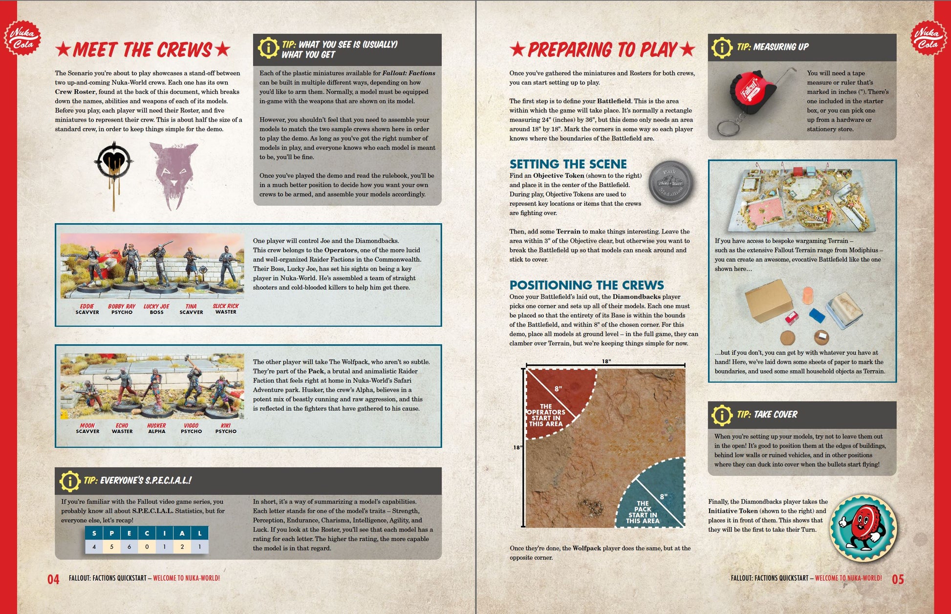 Fallout: Factions - 'Welcome to Nuka-World' Quickstart - PDF FREE Fallout: Factions Modiphius Entertainment 