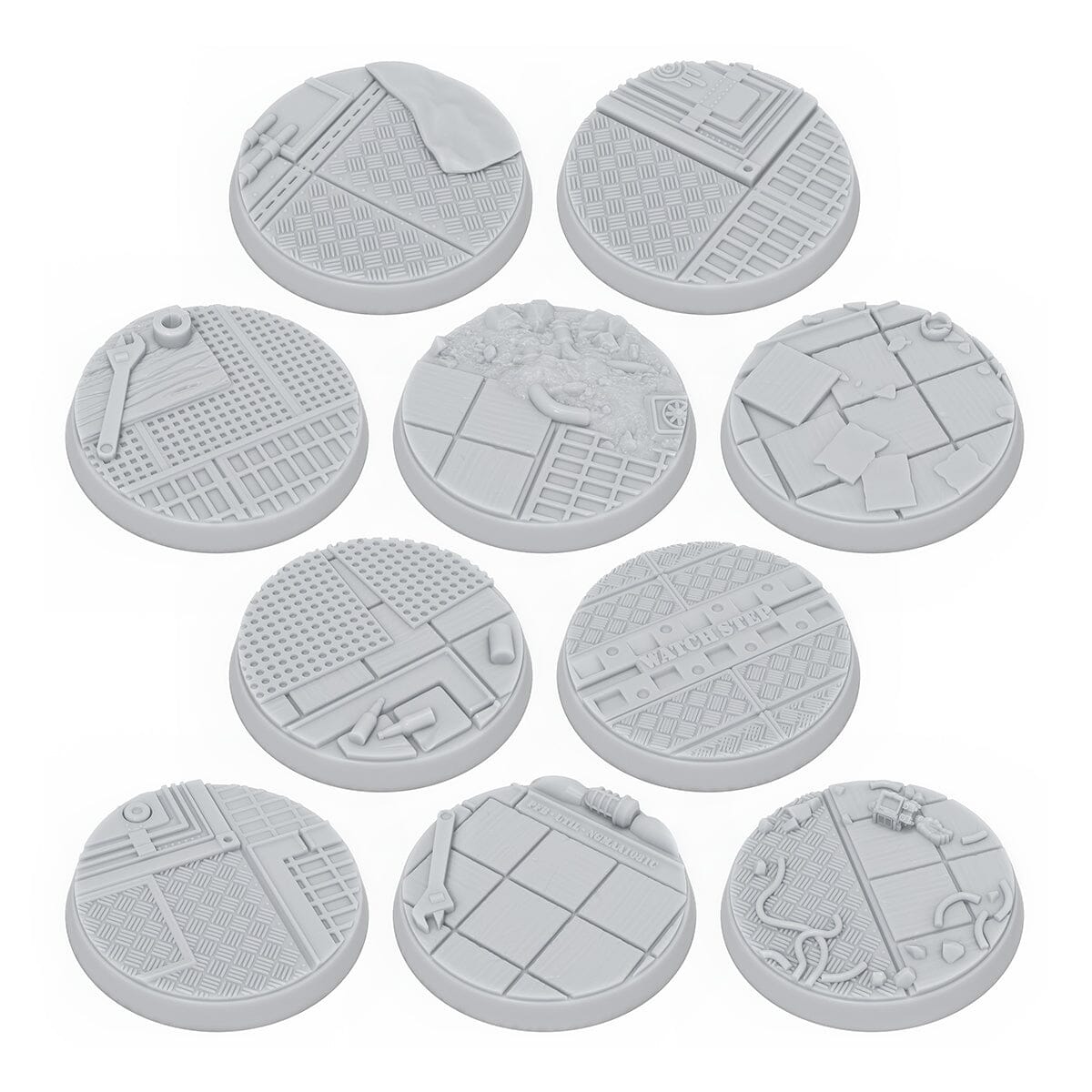 Fallout: Miniatures - 30mm Vault-Tec Scenic Bases Fallout: Miniatures Modiphius Entertainment 