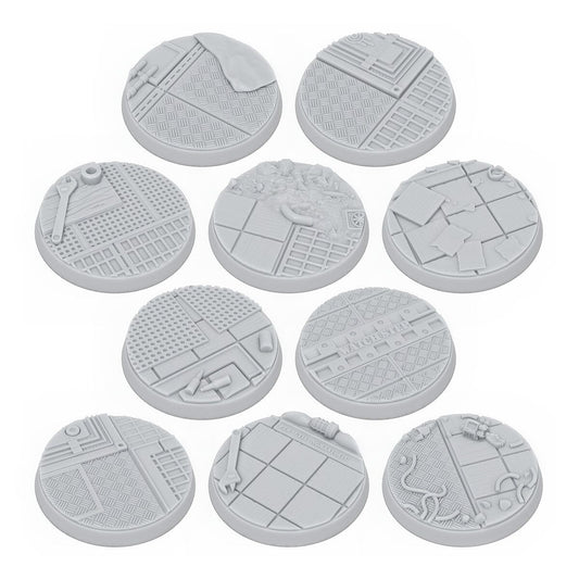 Fallout: Miniatures - 30mm Vault-Tec Scenic Bases Fallout: Miniatures Modiphius Entertainment 