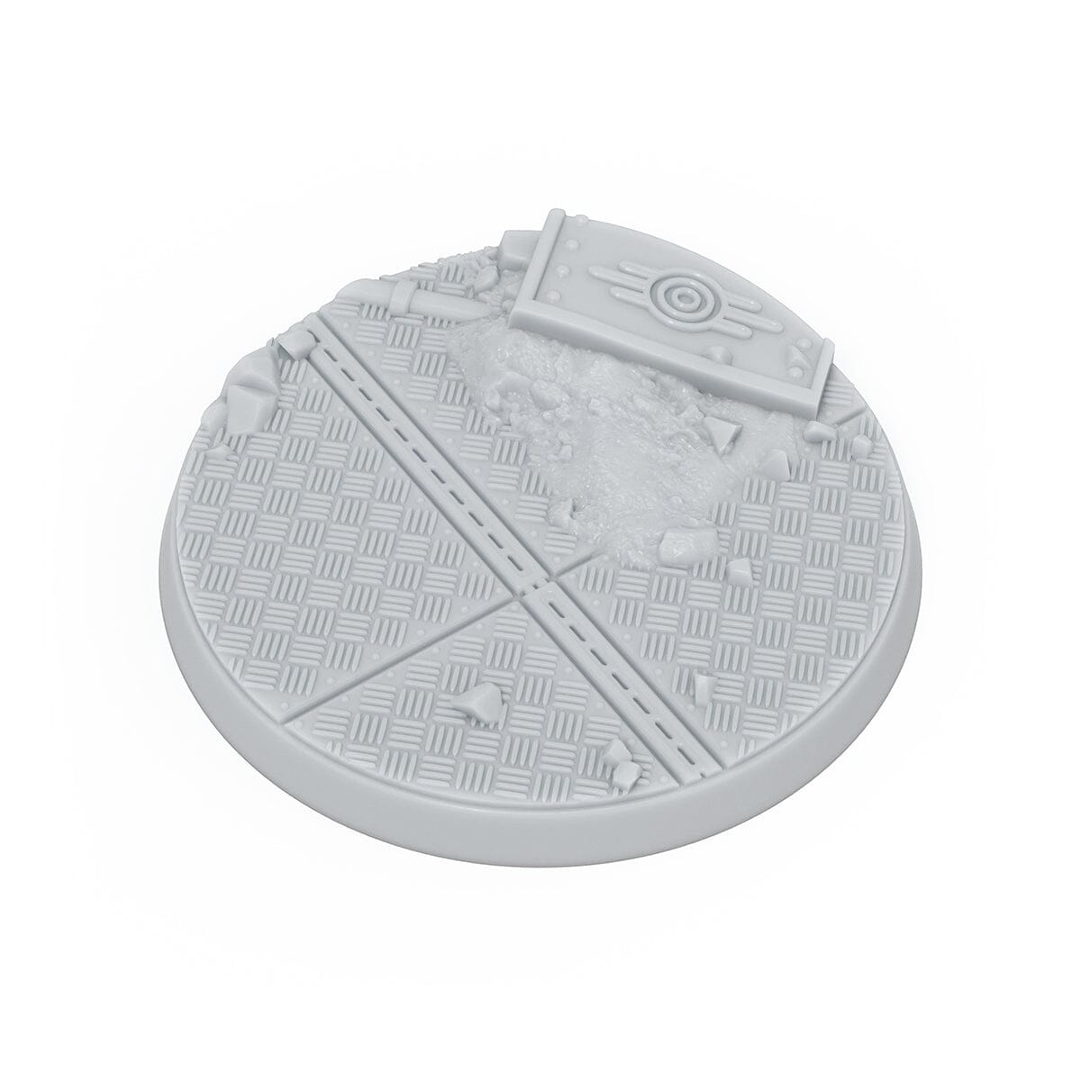 Fallout: Miniatures - 40mm Vault-Tec Scenic Bases Fallout: Miniatures Modiphius Entertainment 