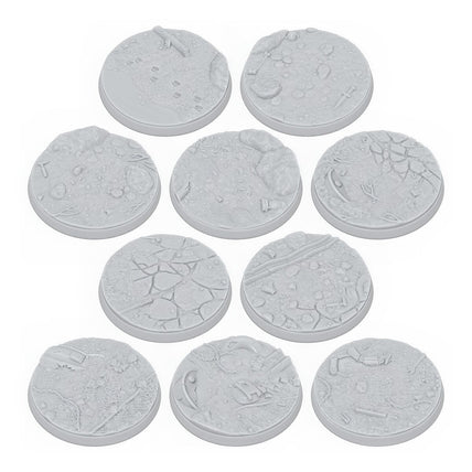 Fallout: Miniatures - 40mm Wasteland Scenic Bases
