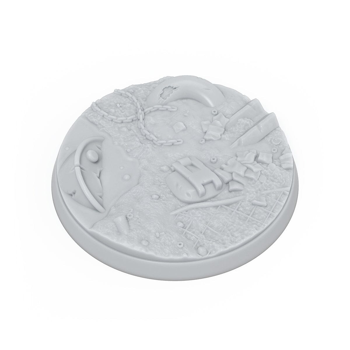 Fallout: Miniatures - 40mm Wasteland Scenic Bases Fallout: Miniatures Modiphius Entertainment 