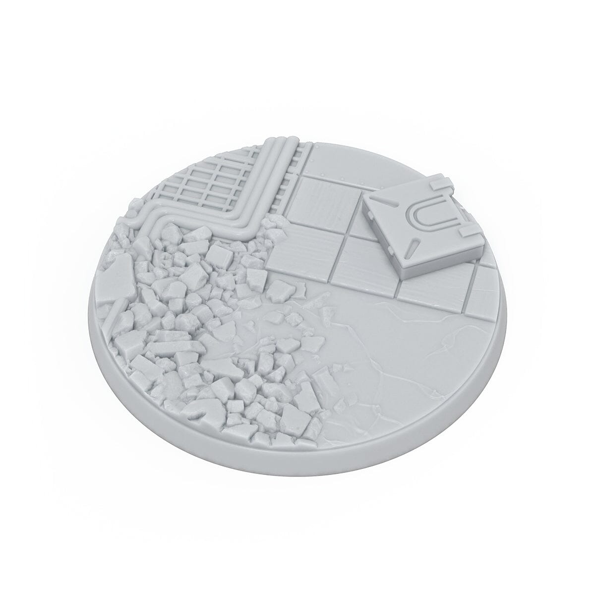 Fallout: Miniatures - 50mm Vault-Tec Scenic Bases Fallout: Miniatures Modiphius Entertainment 