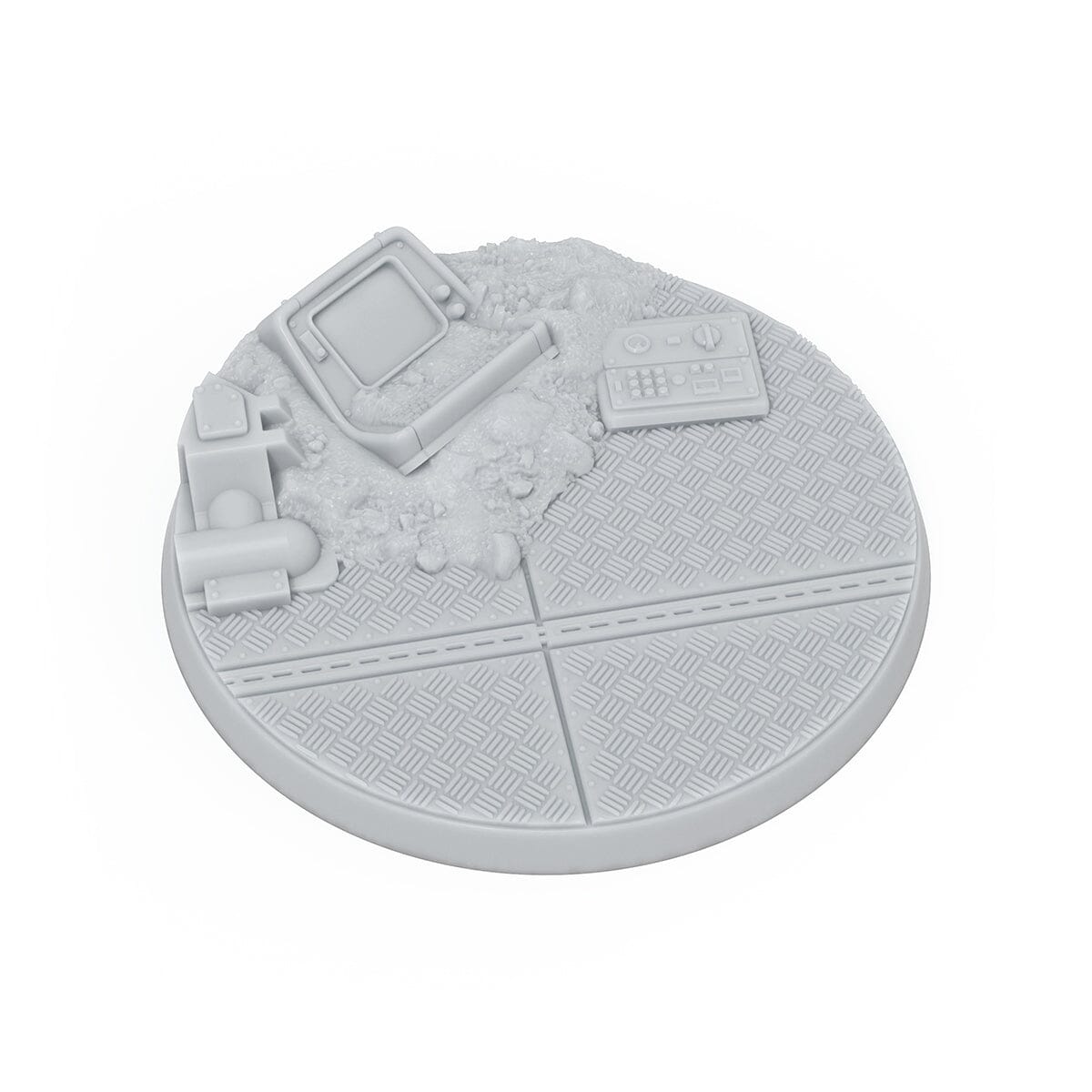 Fallout: Miniatures - 50mm Vault-Tec Scenic Bases Fallout: Miniatures Modiphius Entertainment 