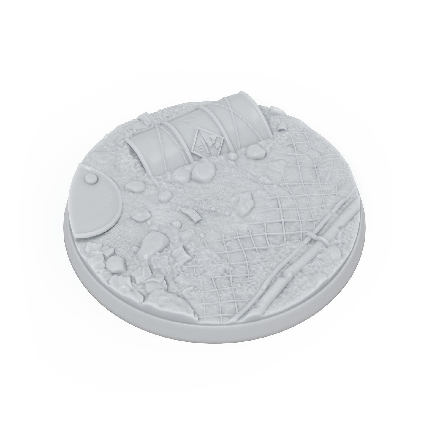 Fallout: Miniatures - 50mm Wasteland Scenic Bases Fallout: Miniatures Modiphius Entertainment 