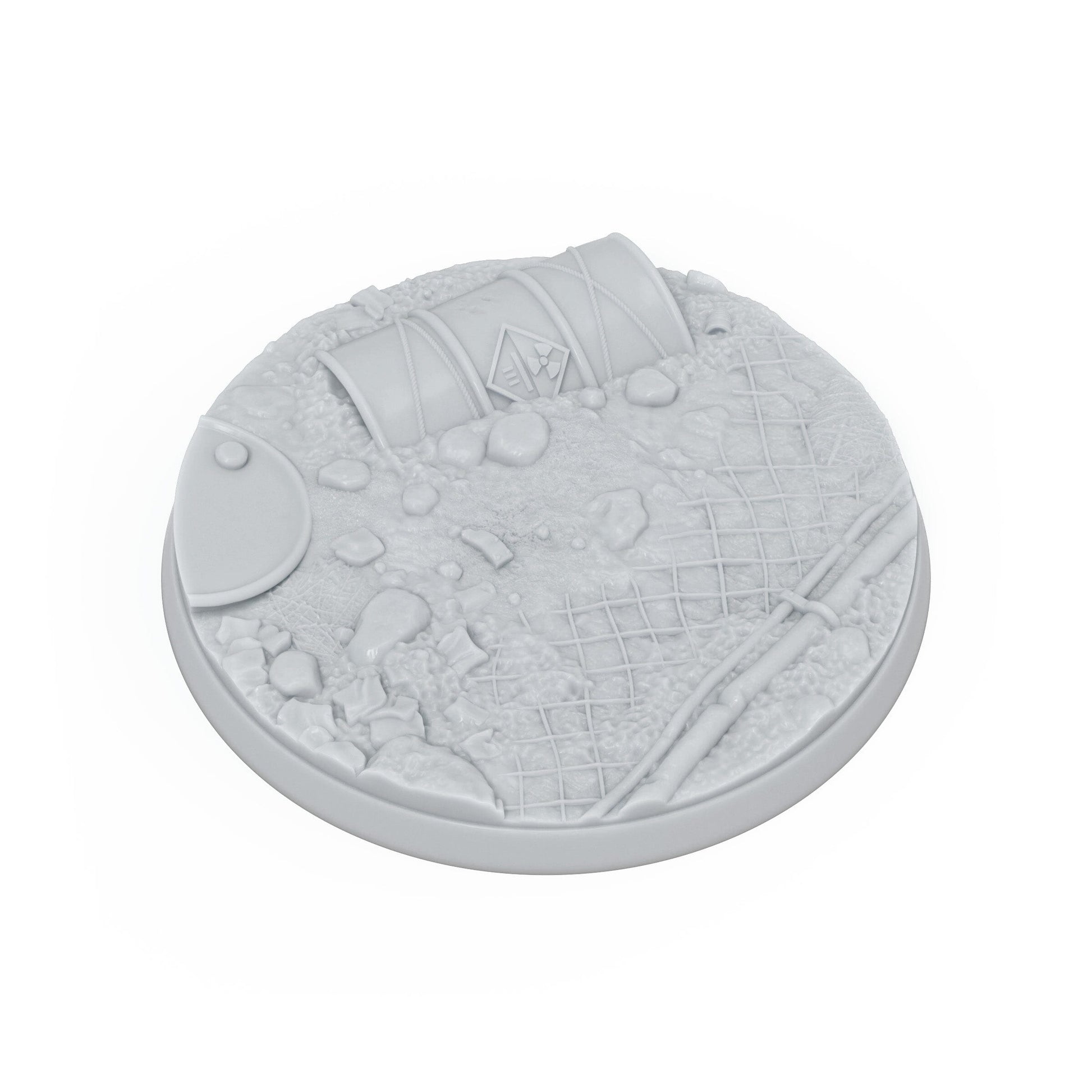 Fallout: Miniatures - 50mm Wasteland Scenic Bases Fallout: Miniatures Modiphius Entertainment 