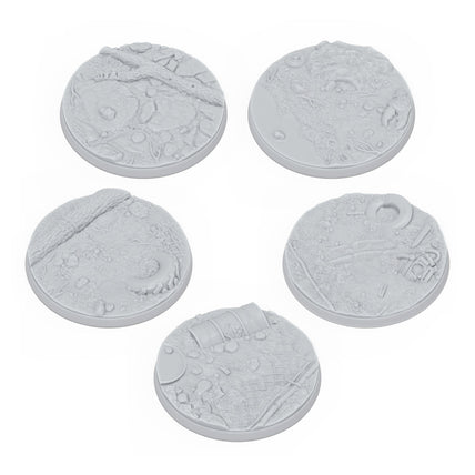 Fallout: Miniatures - 50mm Wasteland Scenic Bases