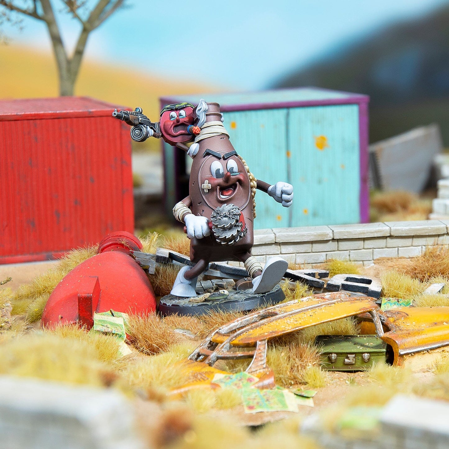 Fallout: Miniatures - Bottle and Cappy, All Fizzed Up (Limited Run) Fallout: Miniatures Modiphius Entertainment 