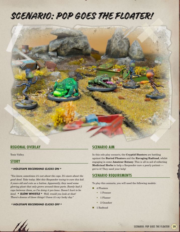 Fallout: Miniatures - Catching Floaters Rules Packet (FREE PDF) Fallout: Miniatures Modiphius Entertainment 