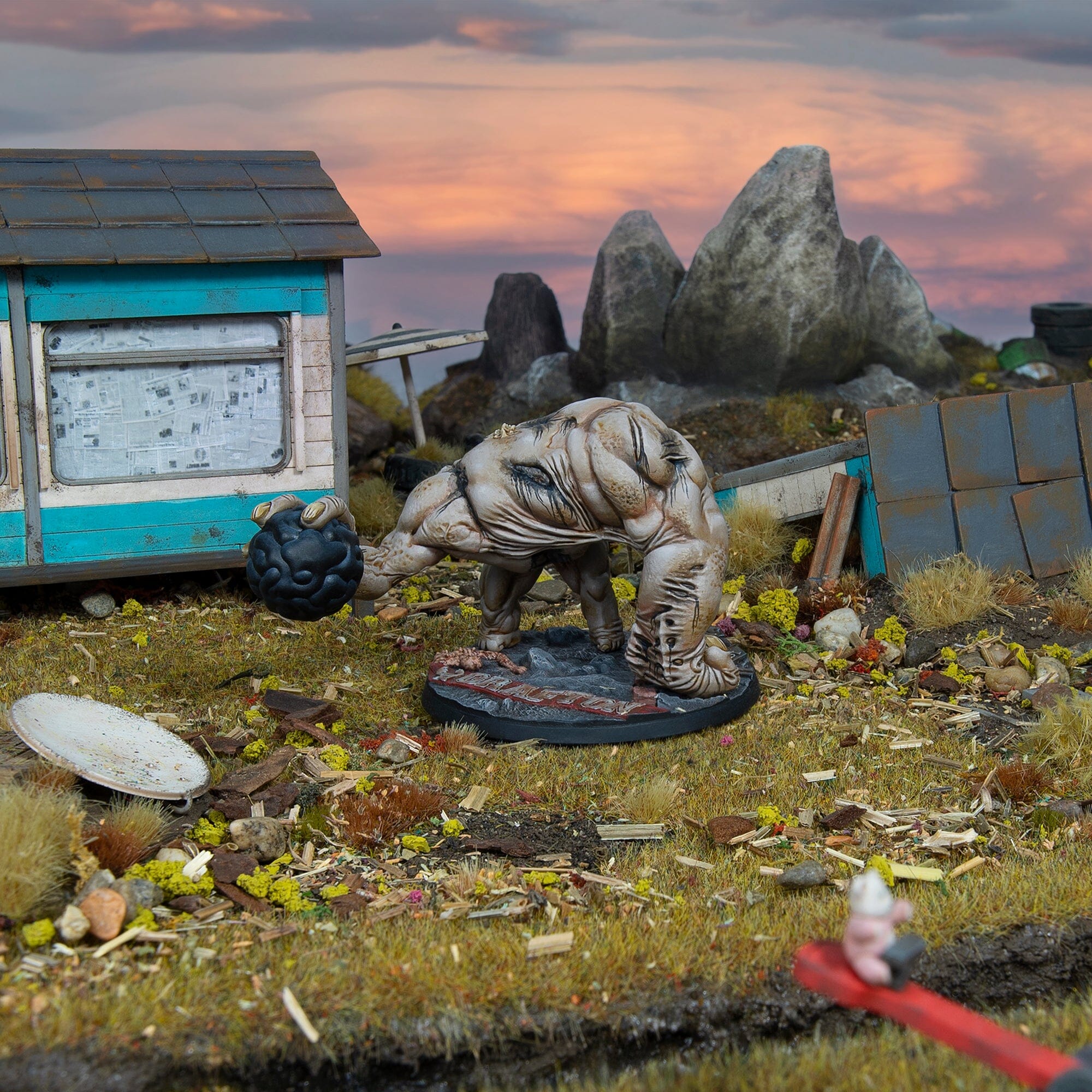 Fallout: Miniatures - Cryptids - Grafton Monster – Modiphius
