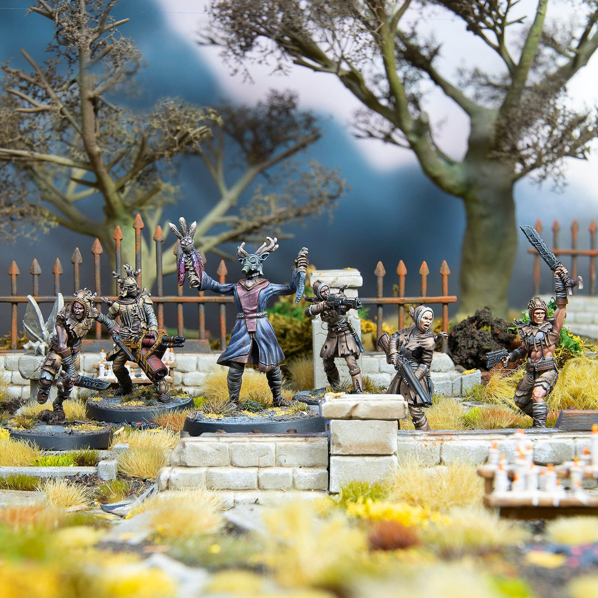 Fallout: Miniatures - Cult of the Mothman - Clergy – Modiphius ...