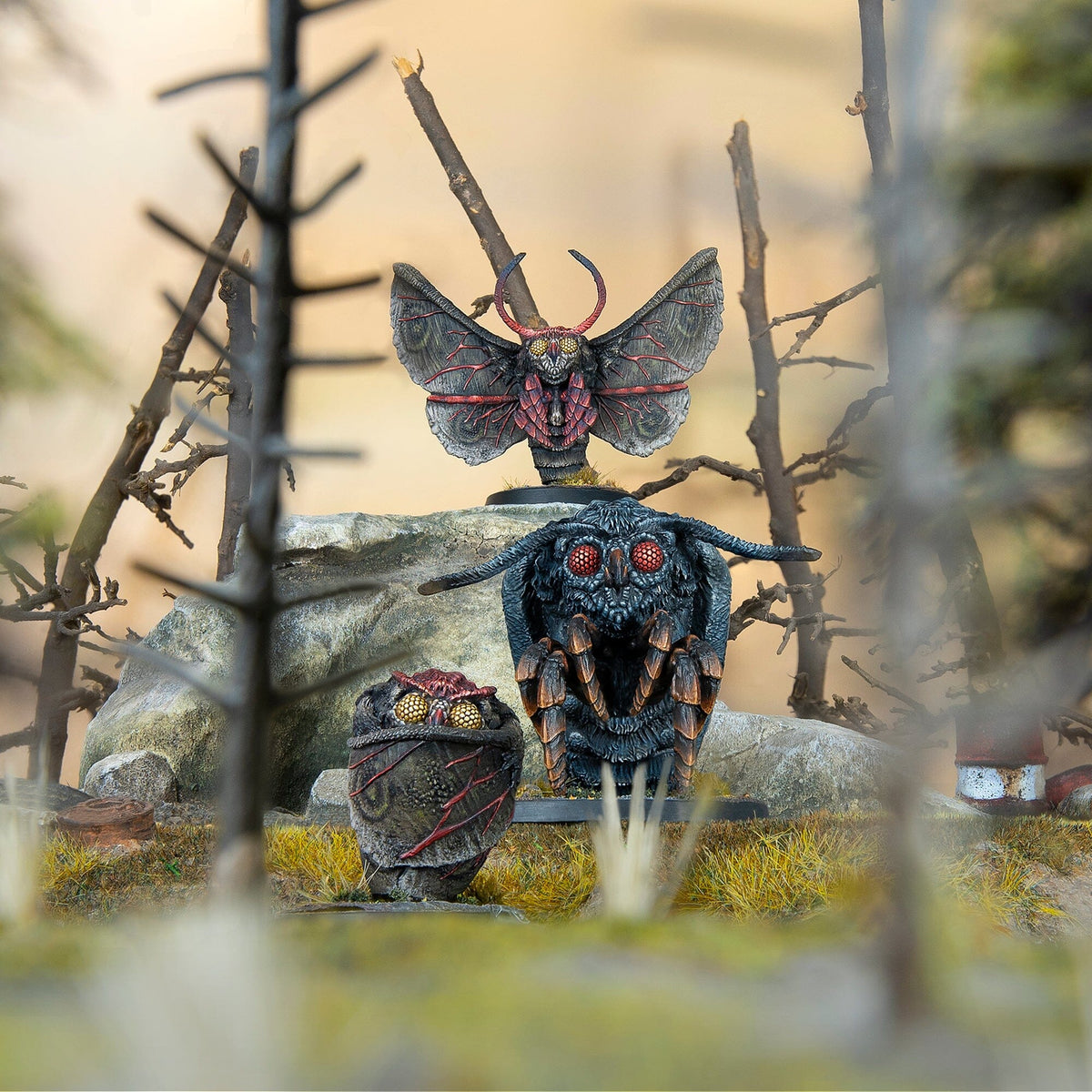Fallout: Miniatures - Cult of the Mothman - Mothman Eclipse – Modiphius ...