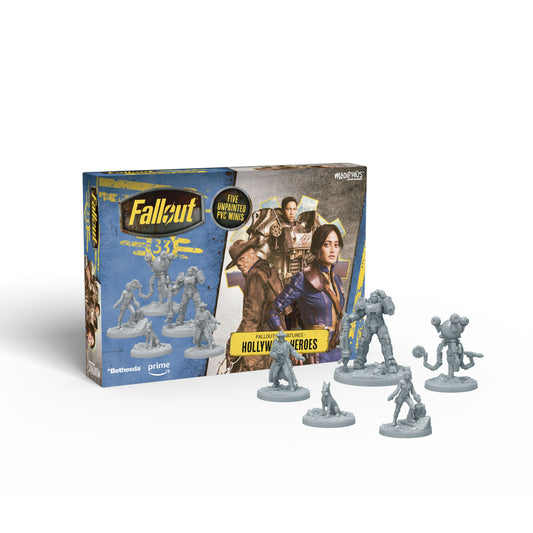 Fallout: Miniatures - Hollywood Heroes (Amazon TV Show Tie-in) - PVC Set Fallout: Miniatures Modiphius Entertainment 