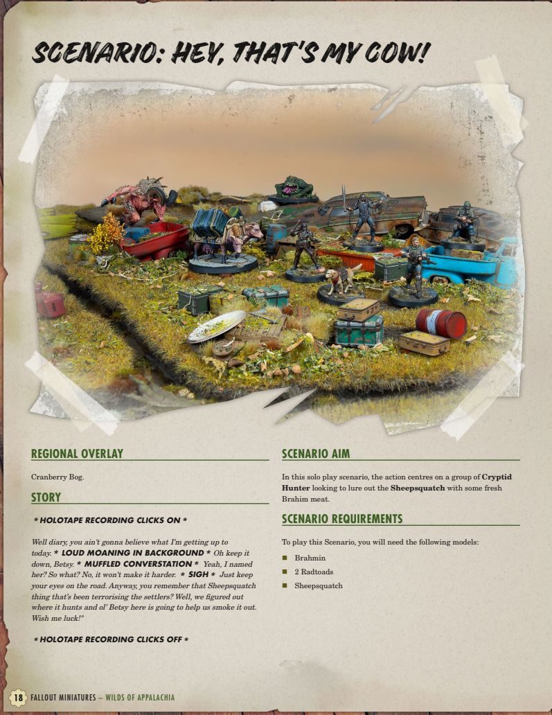 Fallout: Miniatures - In Sheeps Clothing Rules Pack (FREE PDF) Fallout: Miniatures Modiphius Entertainment 