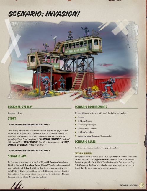 Fallout: Miniatures - Invasion! Rules Packet (FREE PDF) Fallout: Miniatures Modiphius Entertainment 