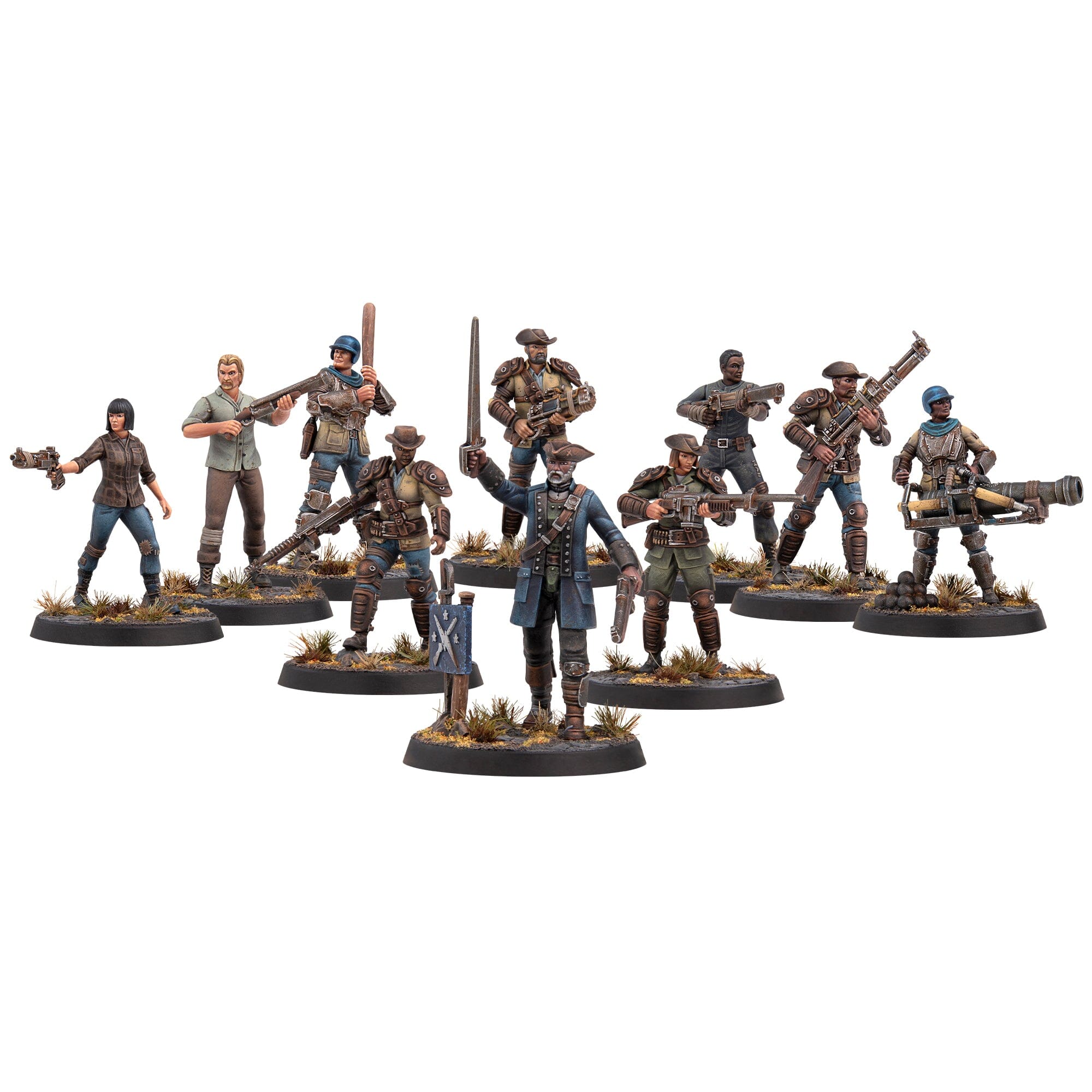 Fallout: Miniatures - Minutemen: Core Box (Plastic) – Modiphius