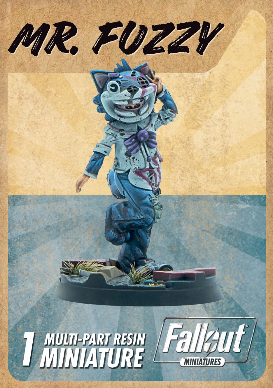 Fallout: Miniatures - Mr Fuzzy (Promo) Fallout: Wasteland Warfare Modiphius Entertainment 