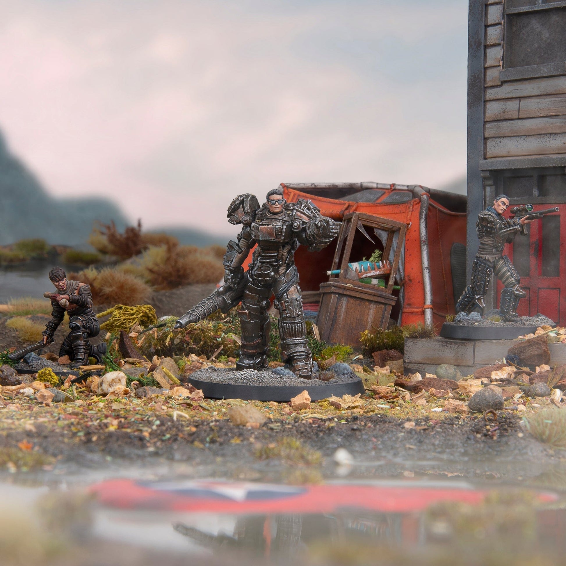 douglas fishing net fallout 4 Fallout: Miniatures - Raiders