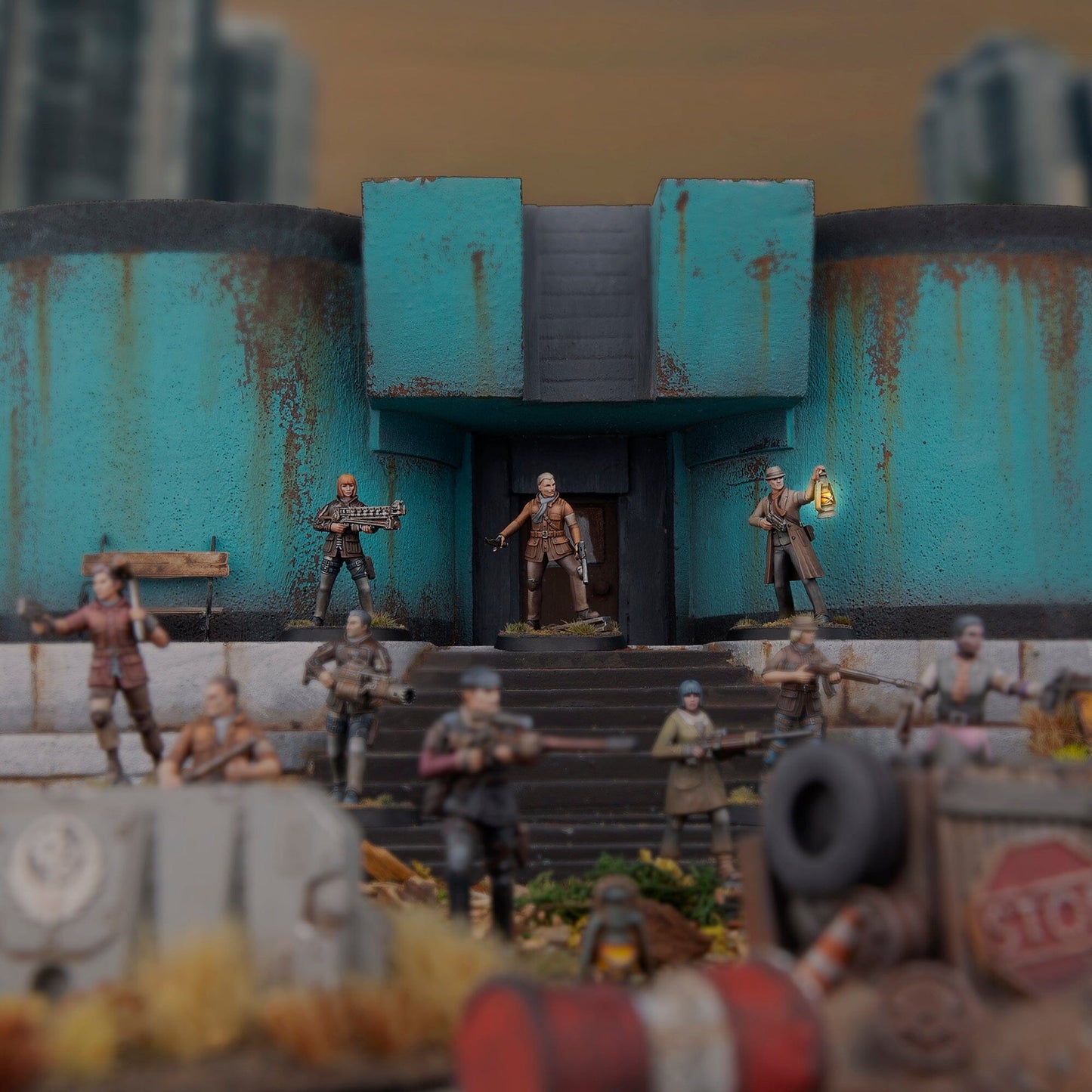 Fallout: Miniatures - Railroad: Core Box (Plastic) Fallout: Miniatures Modiphius Entertainment 