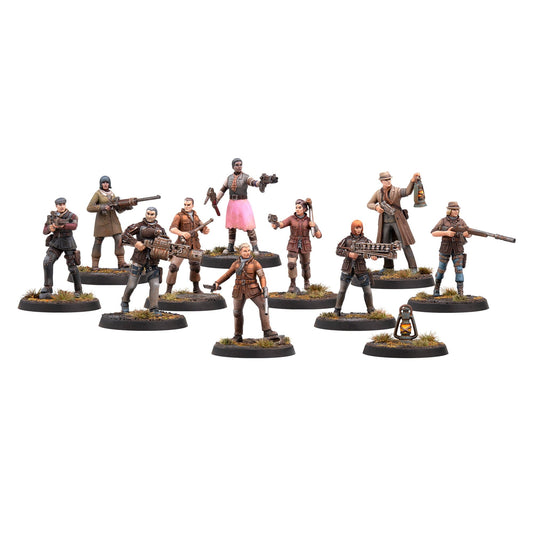 Fallout: Miniatures - Railroad: Core Box (Plastic) Fallout: Miniatures Modiphius Entertainment 