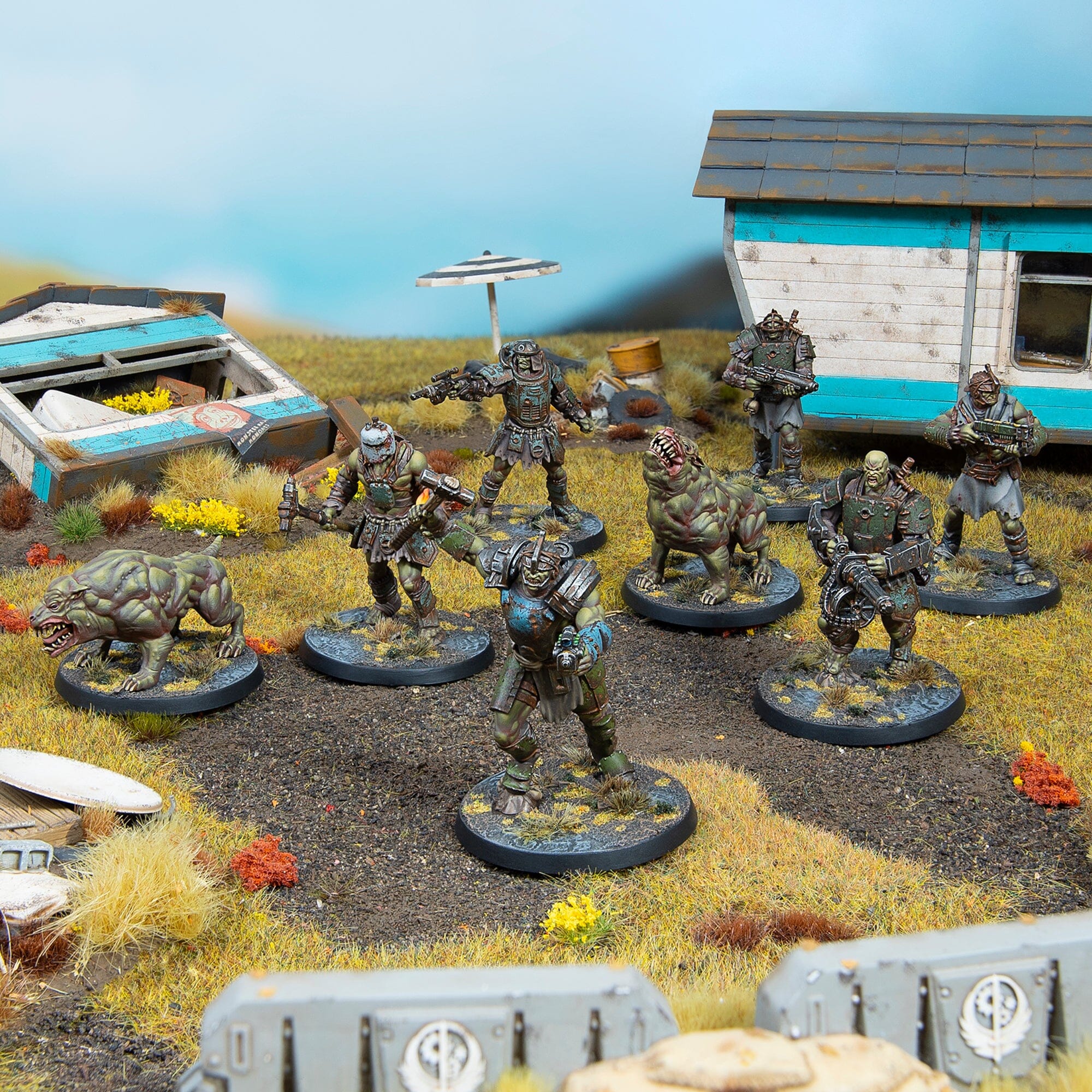 Fallout: Miniatures - Super Mutants Core Box (Plastic) – Modiphius