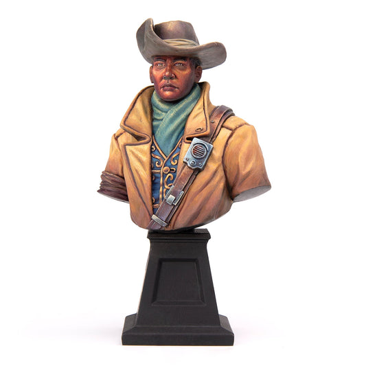 Fallout Painter's Bust - Preston Garvey Fallout: Miniatures Modiphius Entertainment 
