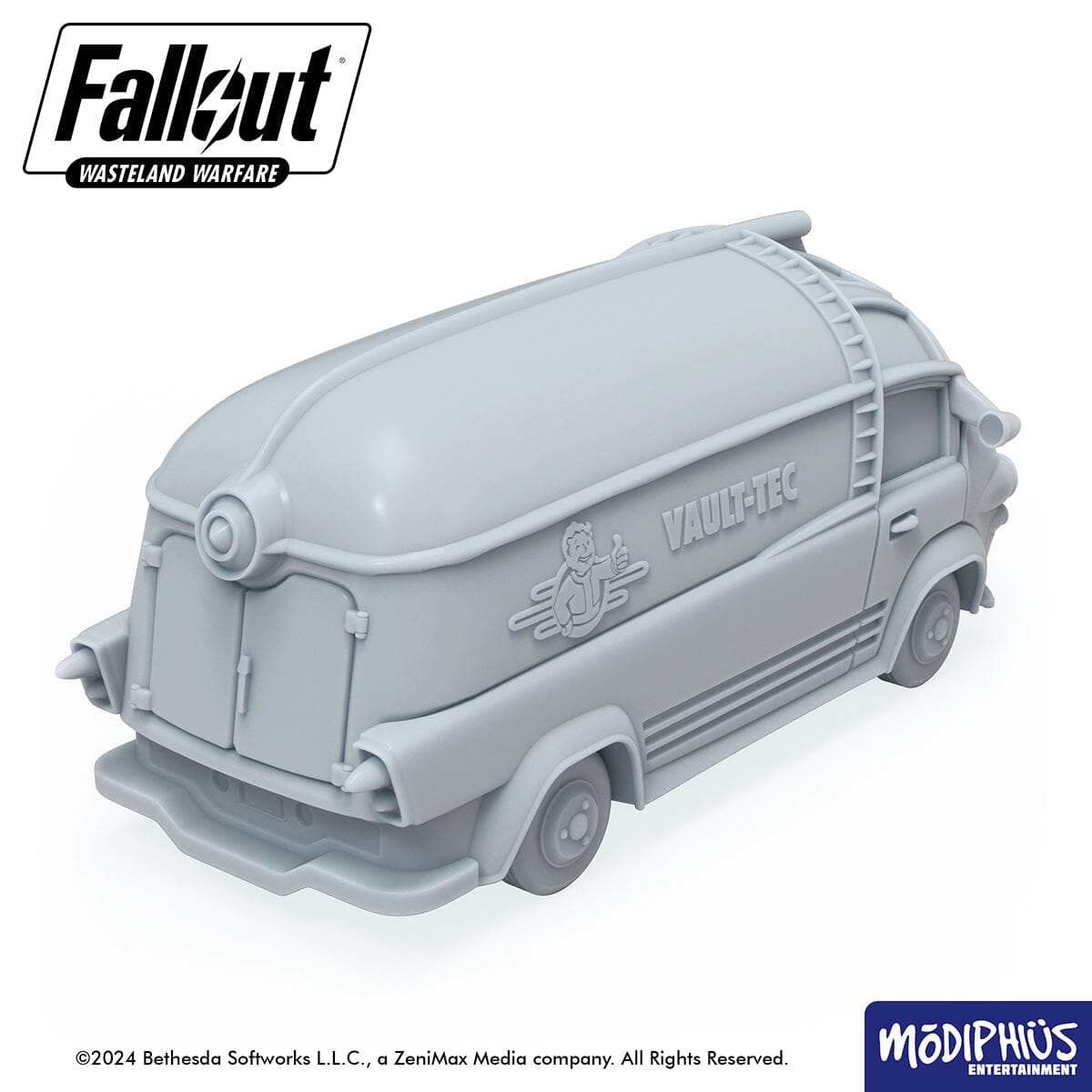 Fallout: Terrain - Print at Home - Commercial Vehicles Fallout: Wasteland Warfare Modiphius Entertainment 