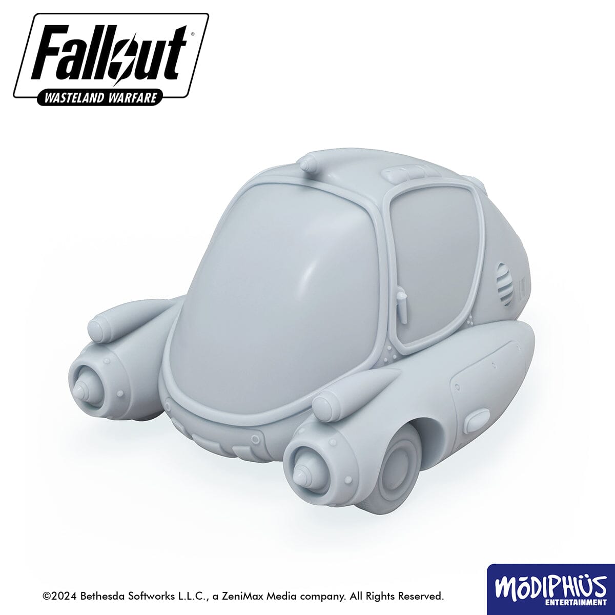 Fallout: Terrain - Print at Home - Commercial Vehicles Fallout: Wasteland Warfare Modiphius Entertainment 