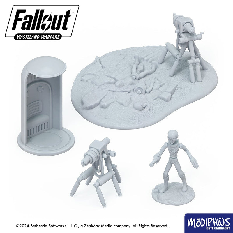 Fallout: Terrain - Print at Home - Galactic Zone, Space Adventure Fallout: Wasteland Warfare Modiphius Entertainment 