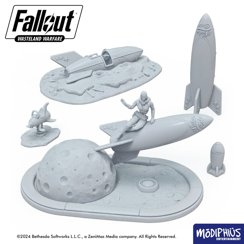 Fallout: Terrain - Print at Home - Galactic Zone, Space Adventure Fallout: Wasteland Warfare Modiphius Entertainment 